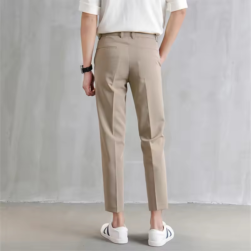 Calças casuais slim confortáveis para homens para um estilo casual elegante