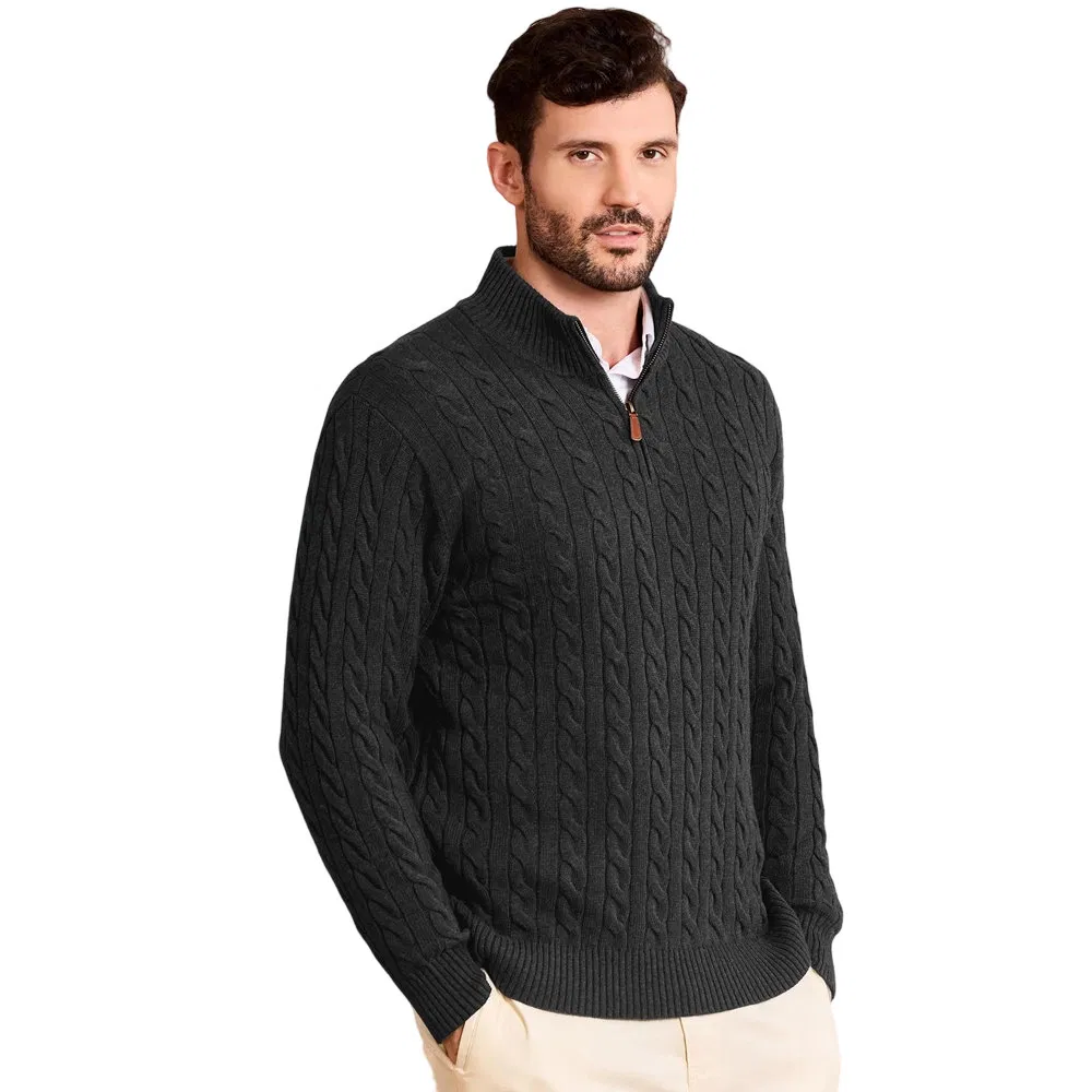 Toque Suave Camisetas de Manga Longa Masculinas Casual Tricô para Viagem