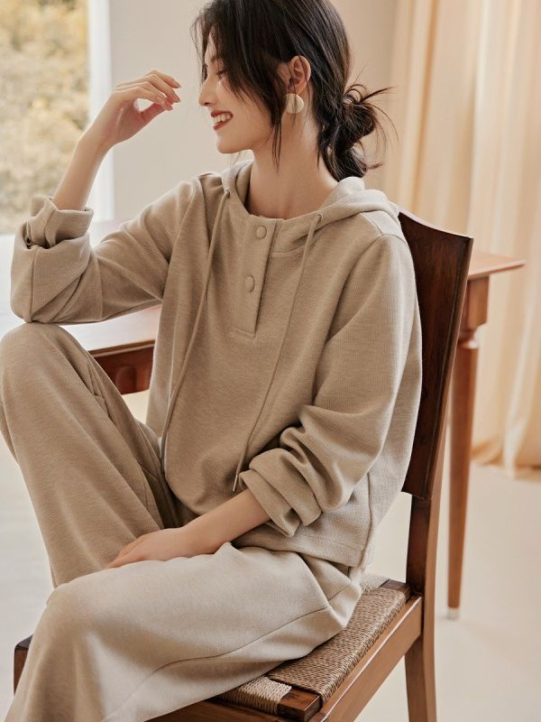Estilo de Moda de Alta Qualidade, Algodão, Confortável, Gola Redonda, Casual, Macacão, Suéter