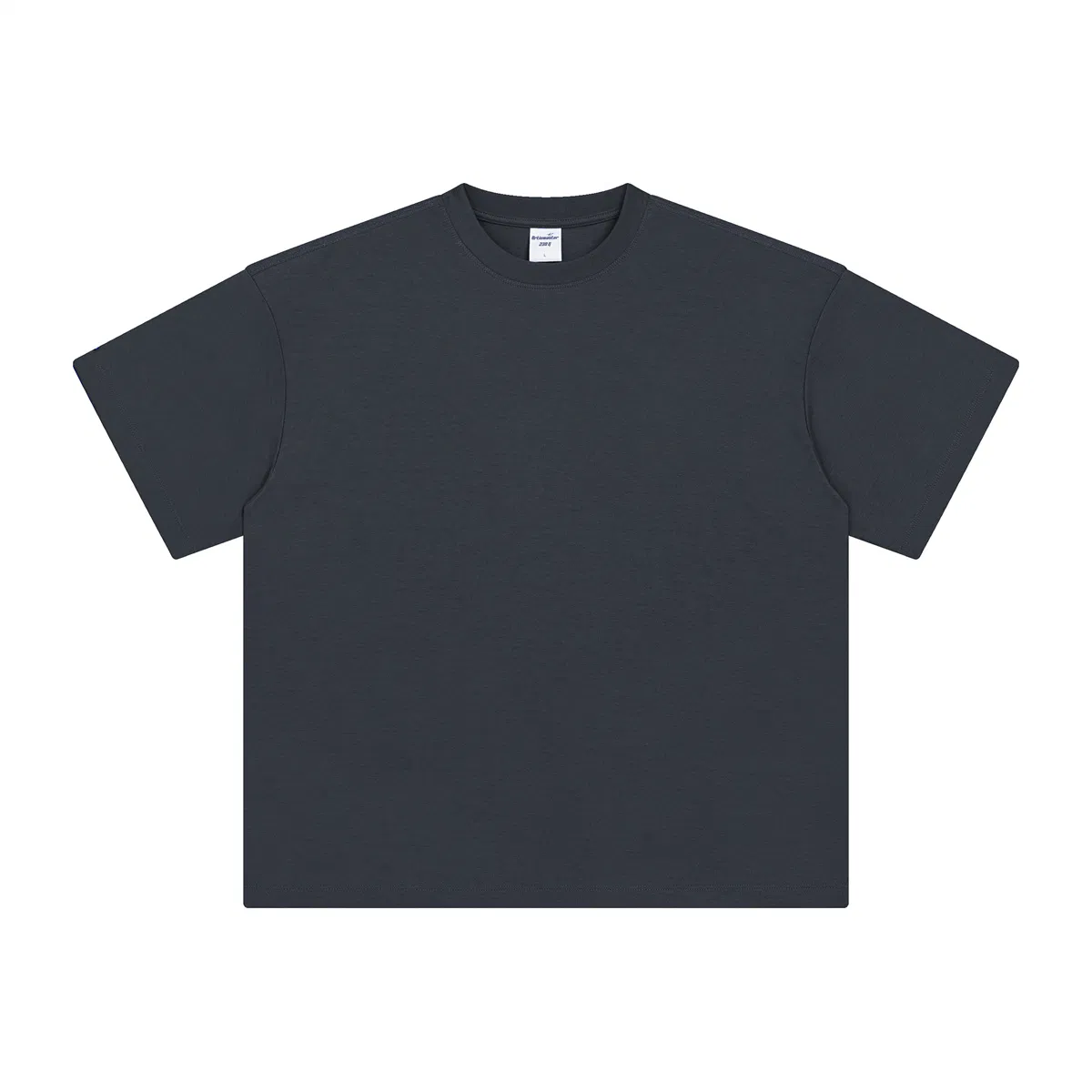 T-shirt casual em algodão respirável que aceita impressão e bordados DTG personalizados Personalização