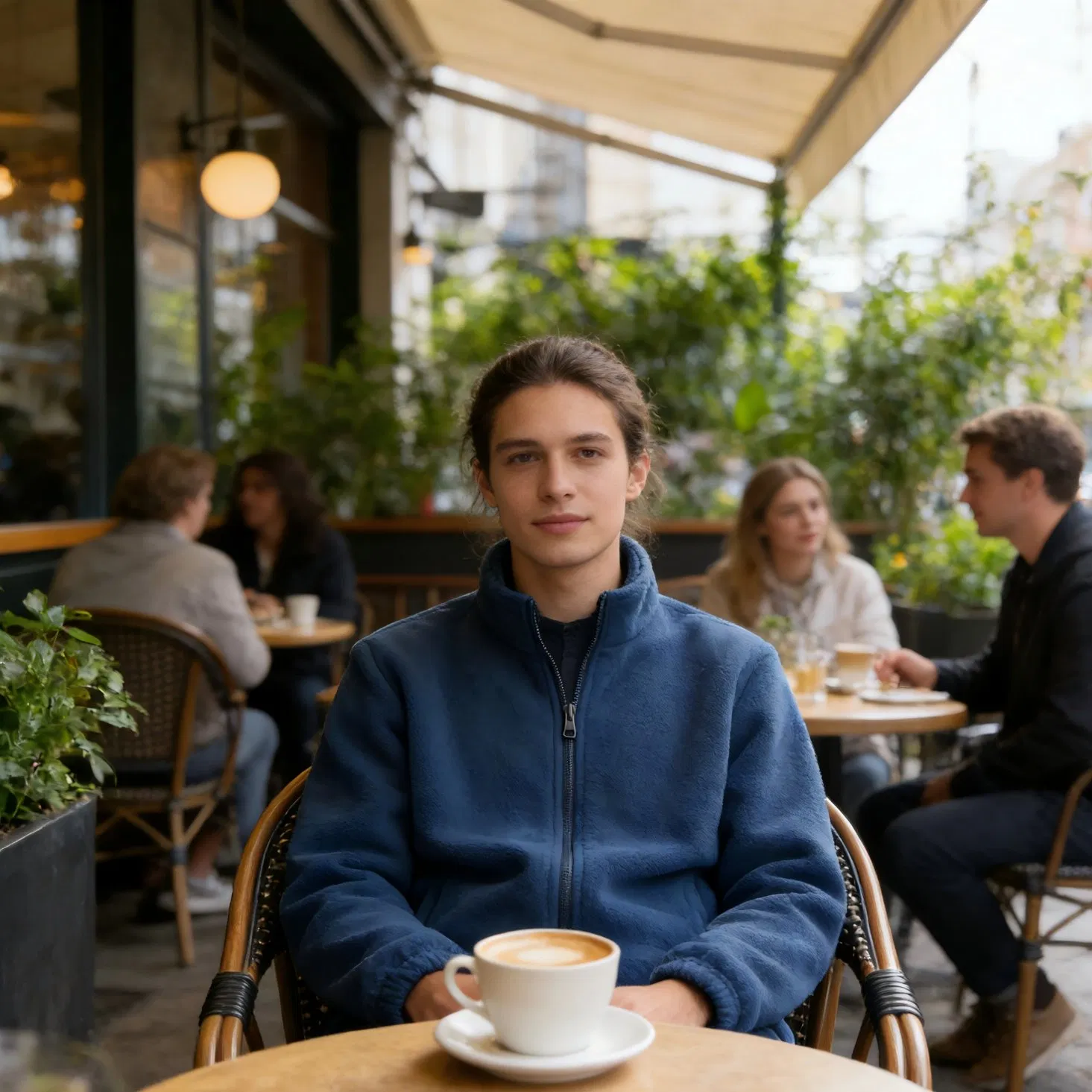 Jaqueta de Fleece Casual Perfeita para Passeios de Fim de Semana e Atividades Urbanas
