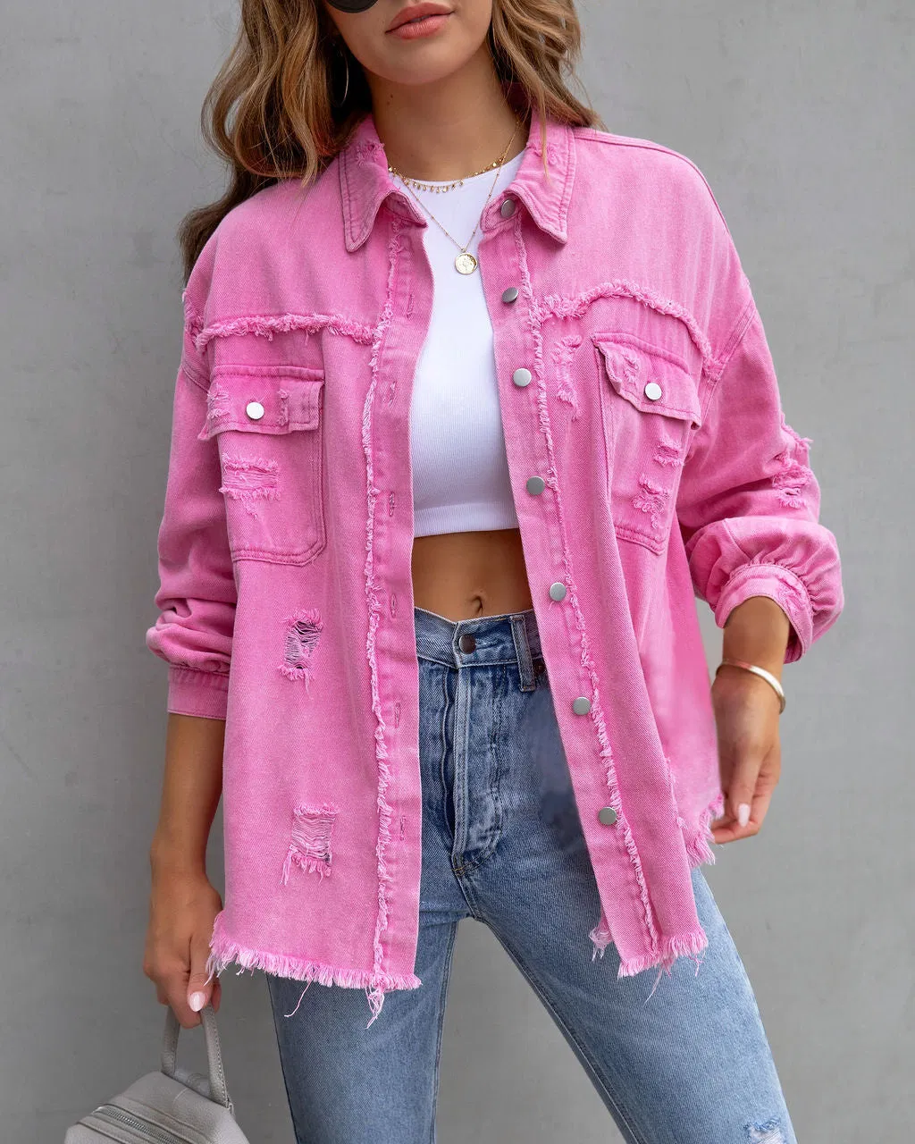 Jaqueta Denim Feminina