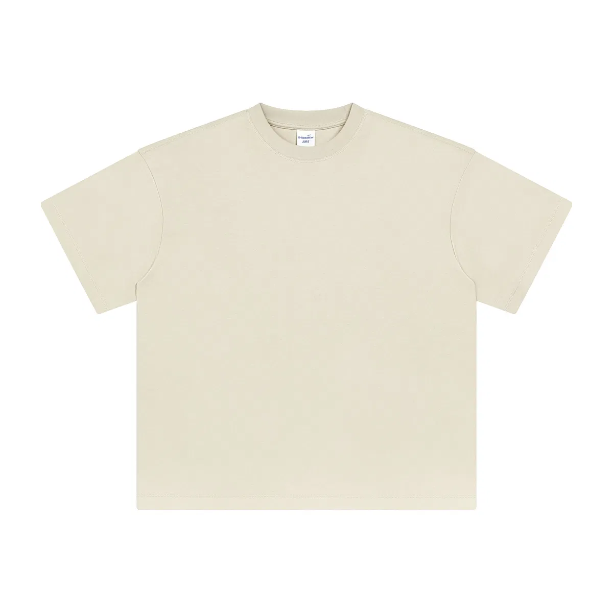 T-shirt casual em algodão respirável que aceita impressão e bordados DTG personalizados Personalização