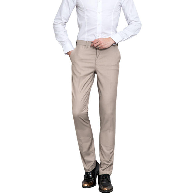 Novas Calças de Negócio Casuais Masculinas em Algodão e Spandex para Atacado Streetstyle