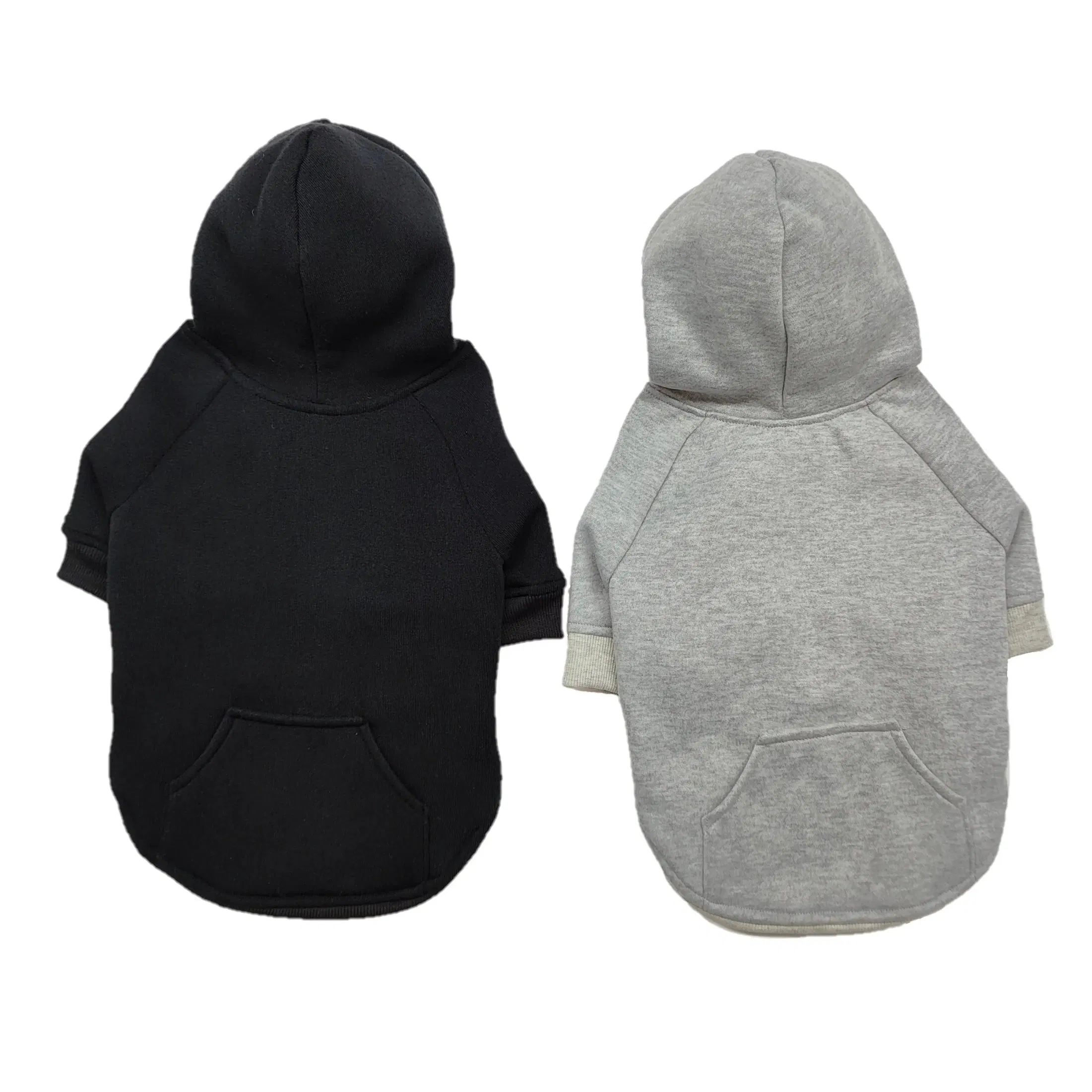 Roupas de Pet Quentes e Macias por Atacado, Moletom Personalizado, Suéter de Cachorro em Branco, Roupas Simples