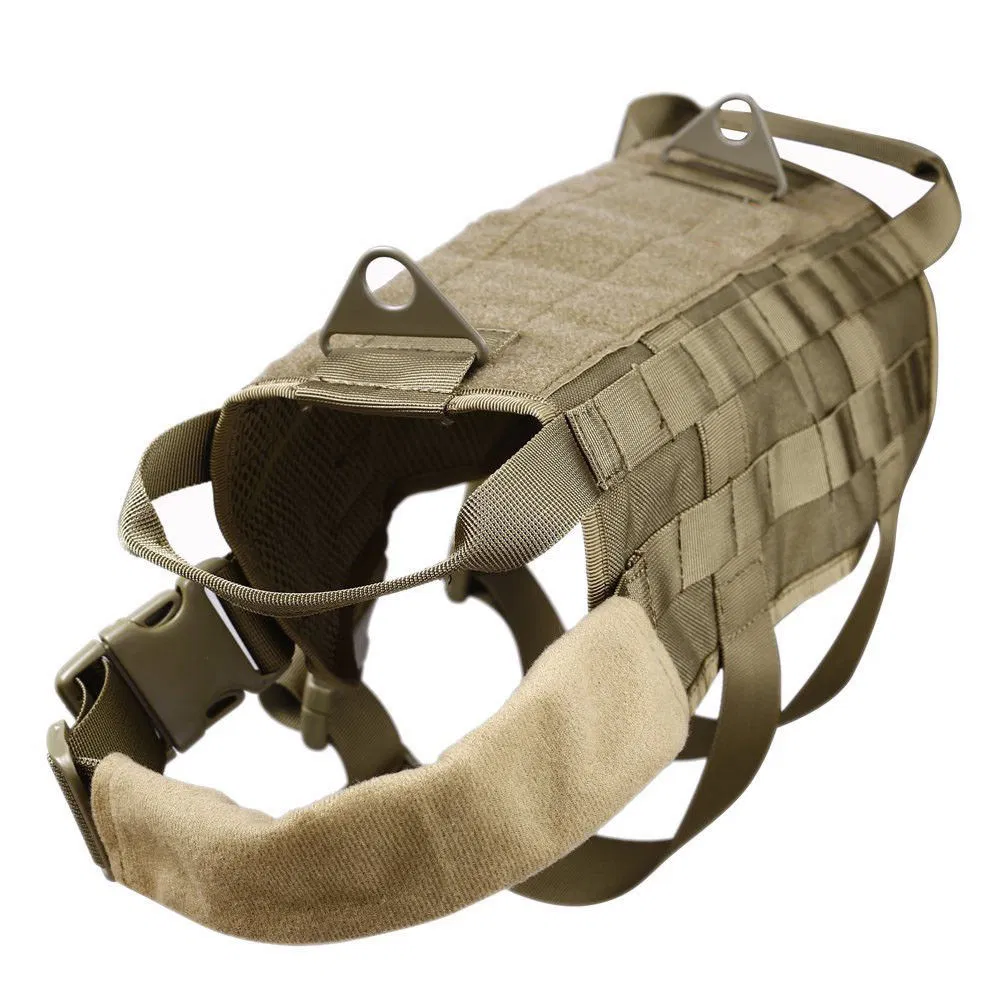Roupas para Cães Roupas para Cães de Médio e Grande Porte Roupas para Cães ao Ar Livre Roupas para Animais de Estimação Colete Tático Molle para Cães