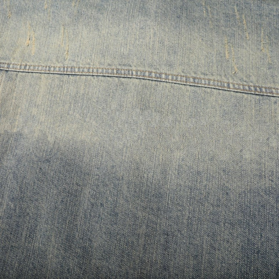 Nova Jaqueta de Denim Vintage Balen Lavada e Pesada para Homens