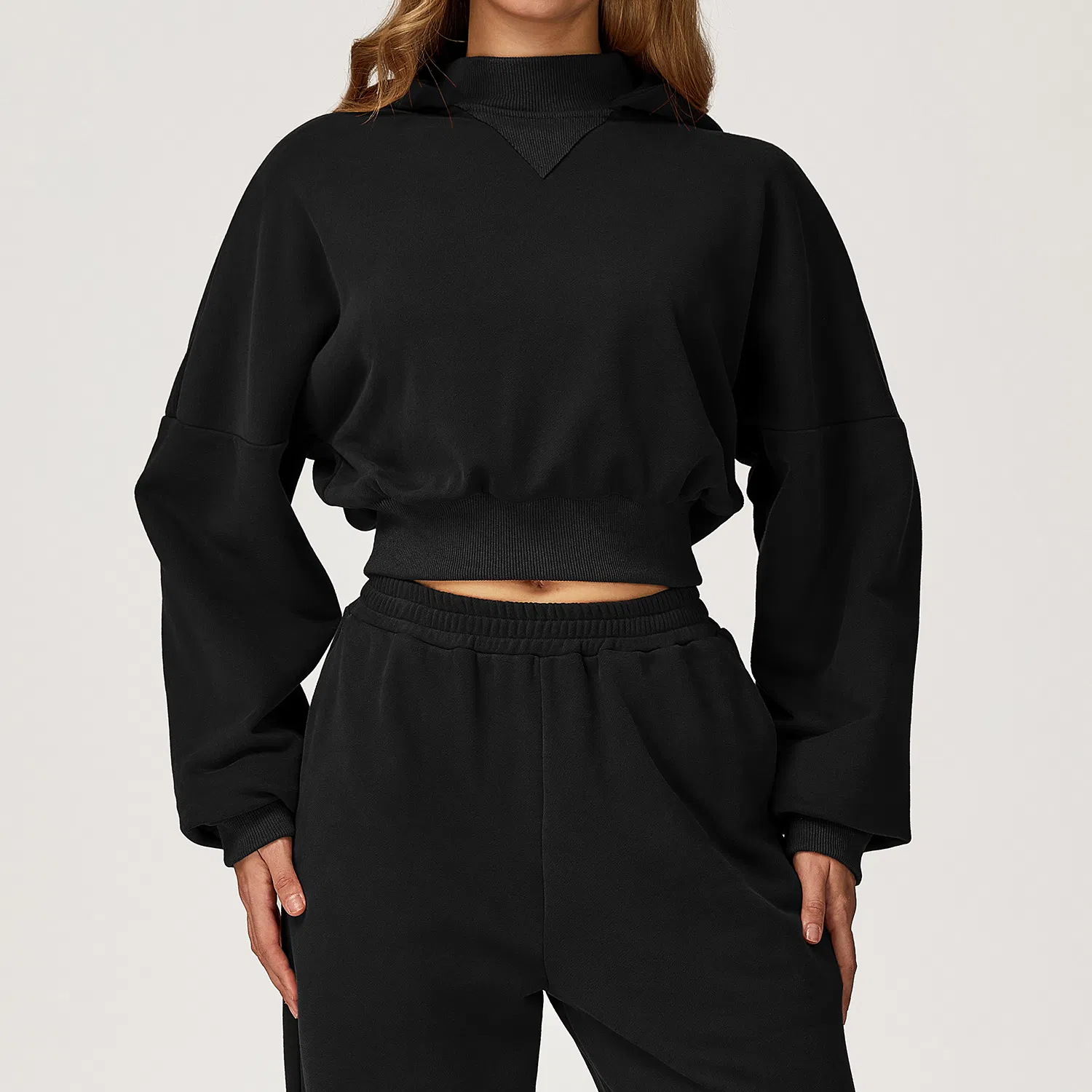 Moletom com Capuz Fashion Casual Solto Versátil Casaco Feminino para Corrida ao Ar Livre Roupas de Fitness e Esportes