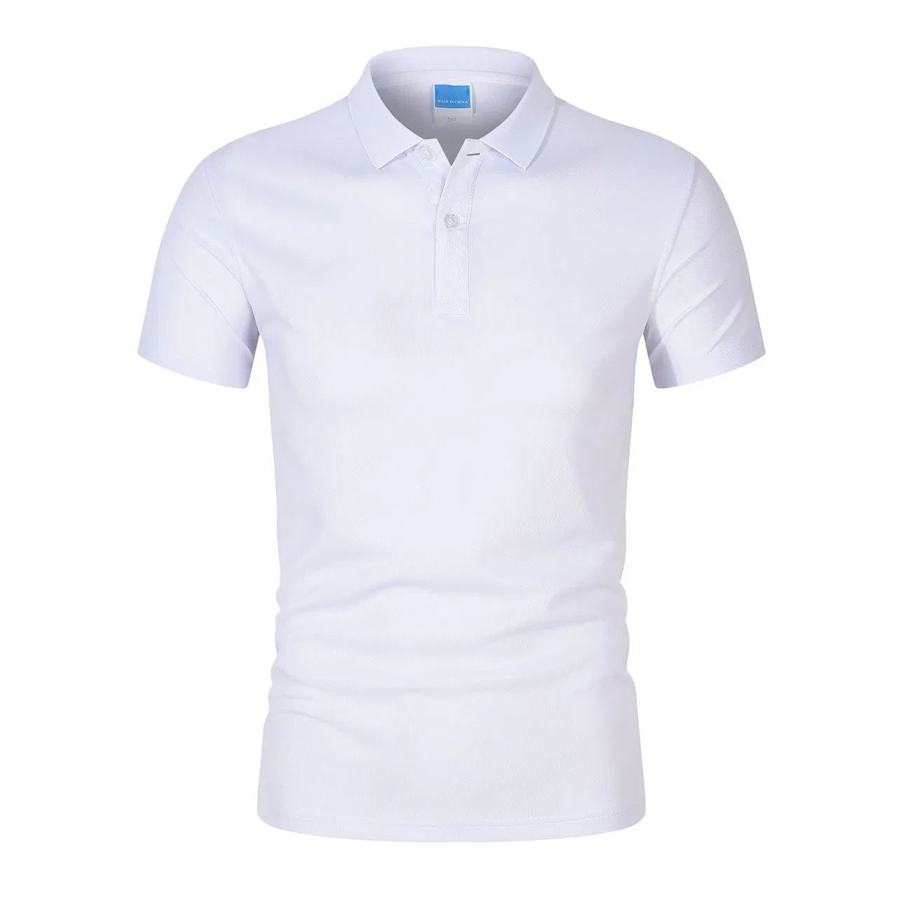 Camisa Polo Masculina Casual Camisa de Desempenho para Golfe Vestuário Casual