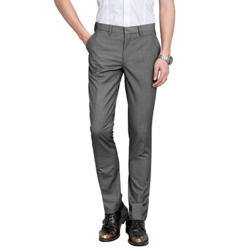 Novas Calças de Negócio Casuais Masculinas em Algodão e Spandex para Atacado Streetstyle