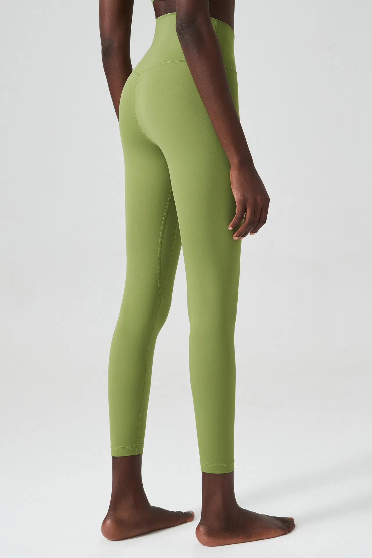 Calças de Yoga Femininas com Controle de Barriga, Leggings de Cintura Alta, Leggings Casuais para Academia, Roupas de Treino