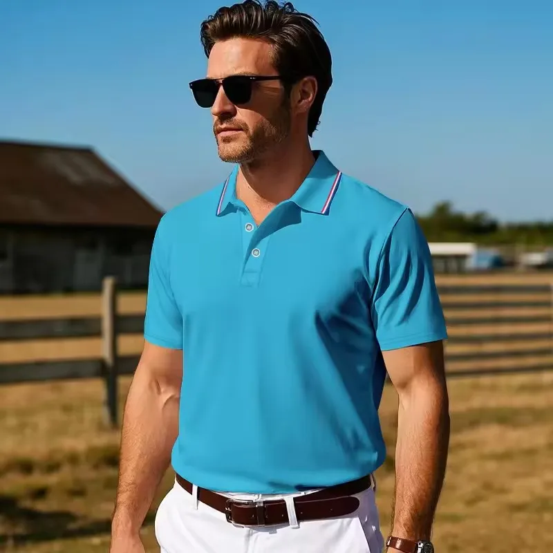 Camisas Polo de Algodão