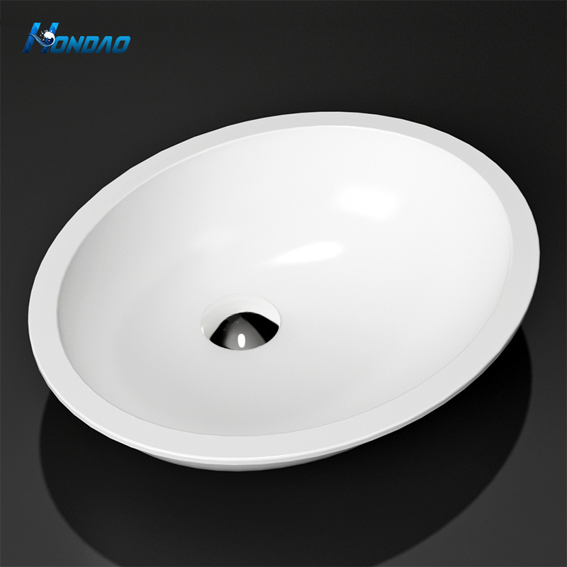 Factory Direct Solid Surface Countertop Undermount Bathroom Sink