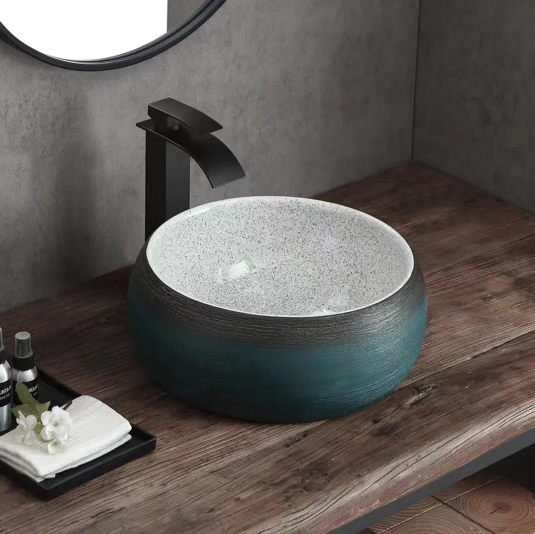 Art Wash Basin Countertop Vessel Sink 1