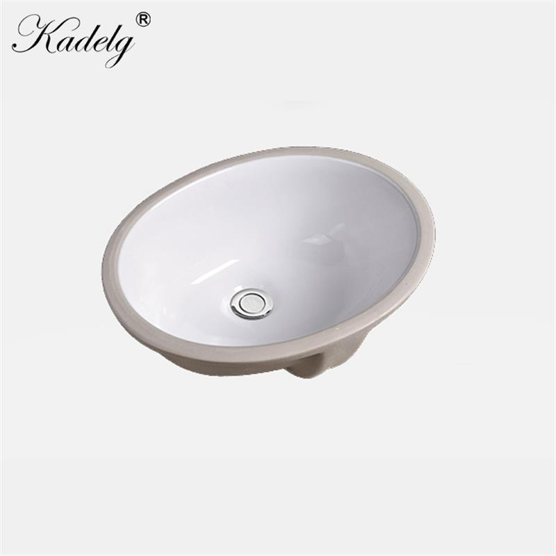 Round Sanitary Ware Bathroom Undermount Basin Sink