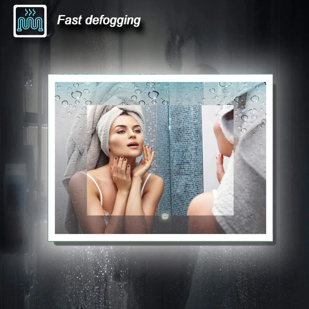 Mirror defogger feature