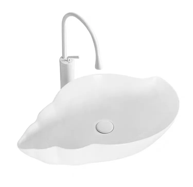 Modern Shell-Shaped Vessel Sink
