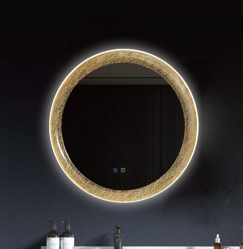 High-Quality LED Illuminated Mirror for Home Hotel Bathroom Decoration
