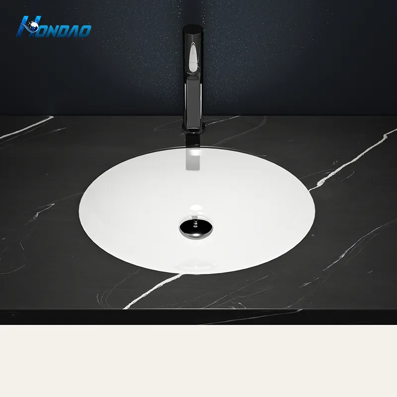 Solid Surface Countertop Undermount Bathroom Sink
