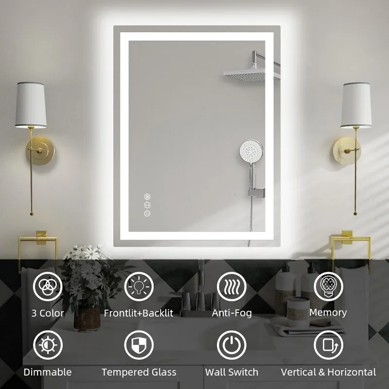 Backlit Wall LED Mirror