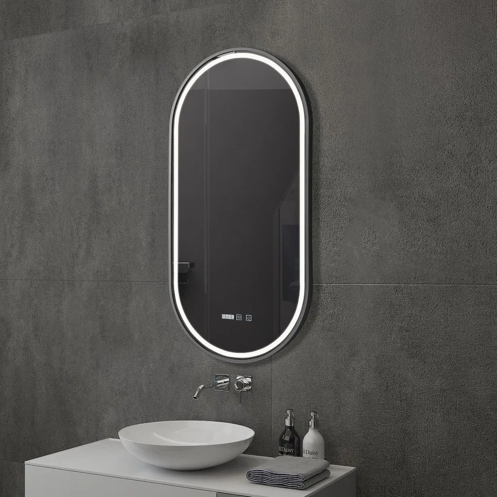 Wholesale Smart Espejo Household Illuminated LED Bathroom Mirror with Demister Pad