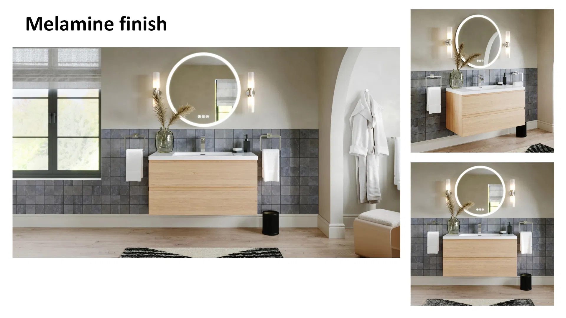 Double Sink Vanity Detail 2