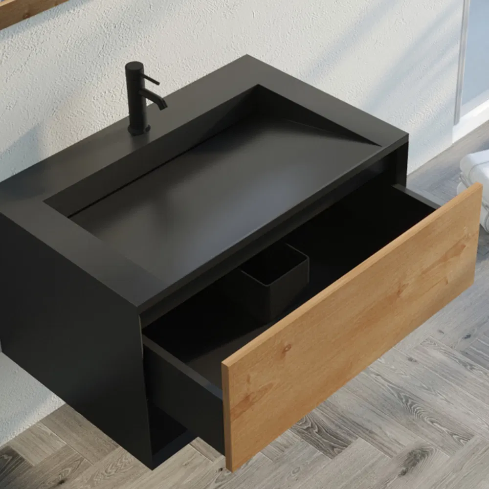 Global Best-Seller Modernization Double Sink Bathroom Vanity with CE Approved for Family Use Standard