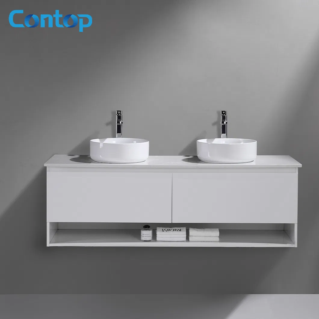 Wholesale Bathroom Double Sink Cabinet Bathroom Furniture Bathroom Vanity