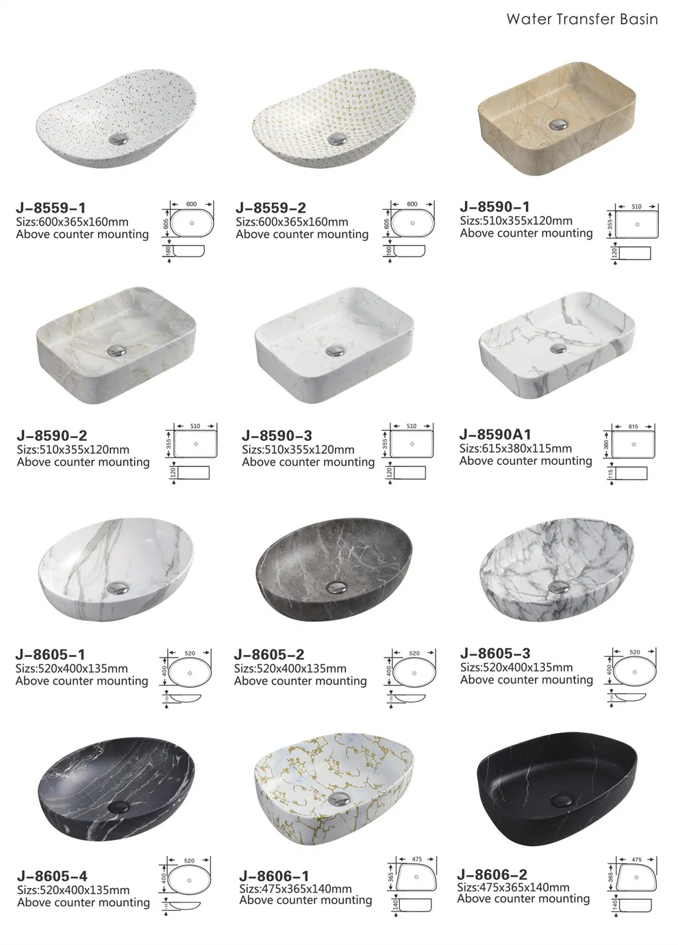 Marble Art Basin View 4