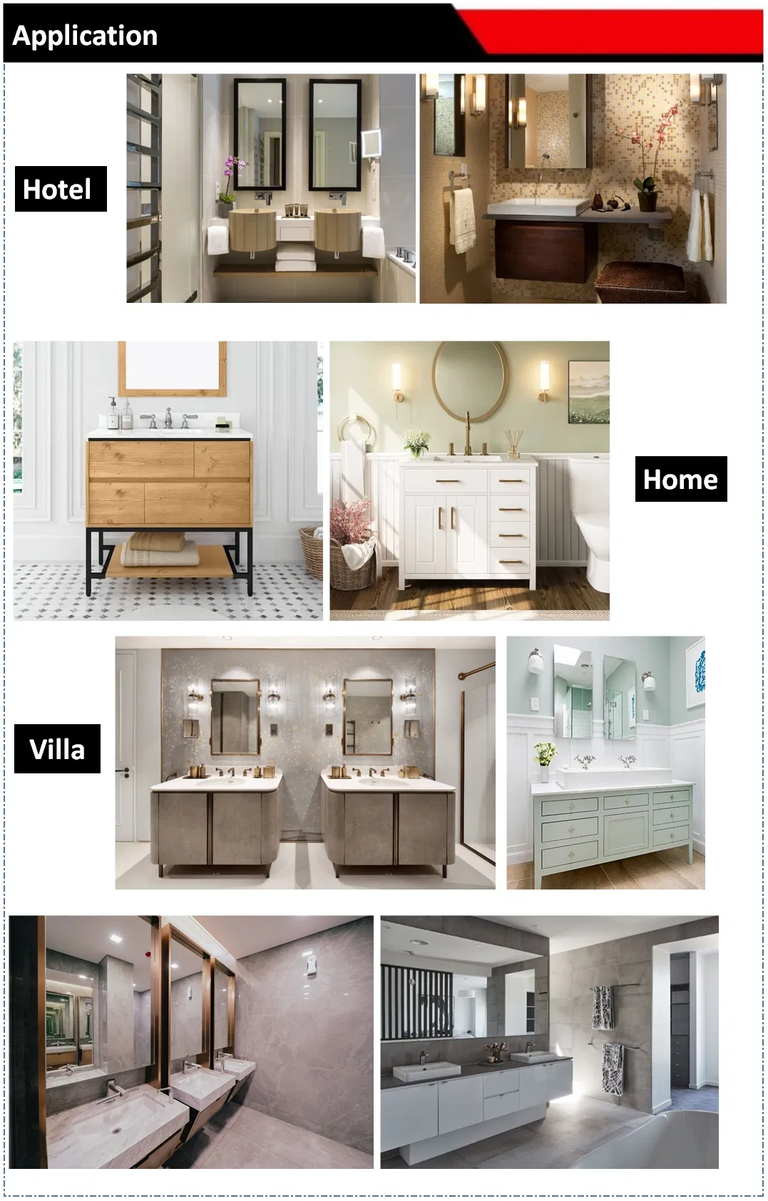 Bathroom Vanity Application