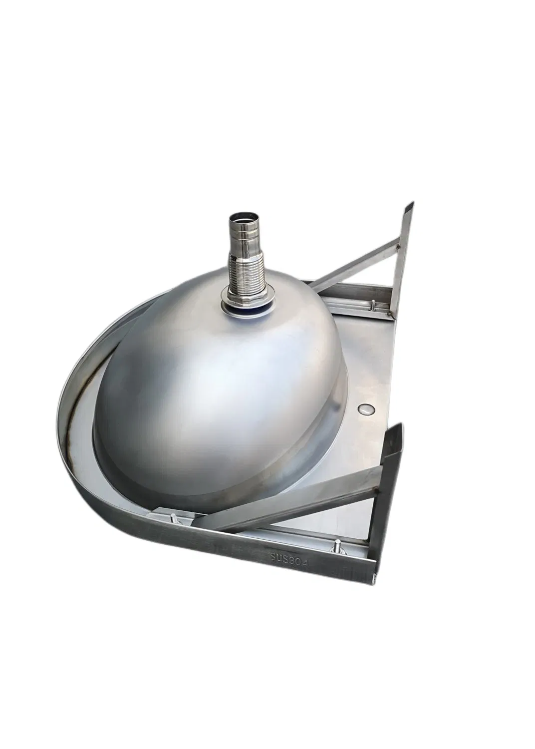 Contemporary Stainless Steel Wall-Mounted Sink for Stylish Bathrooms