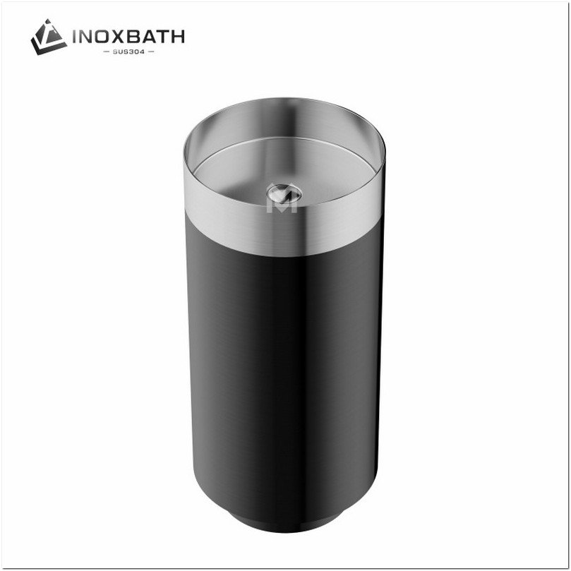 Bathroom Sink Ada Compliant Hand Basin with Anti-Microbial Coated Pedestal Support