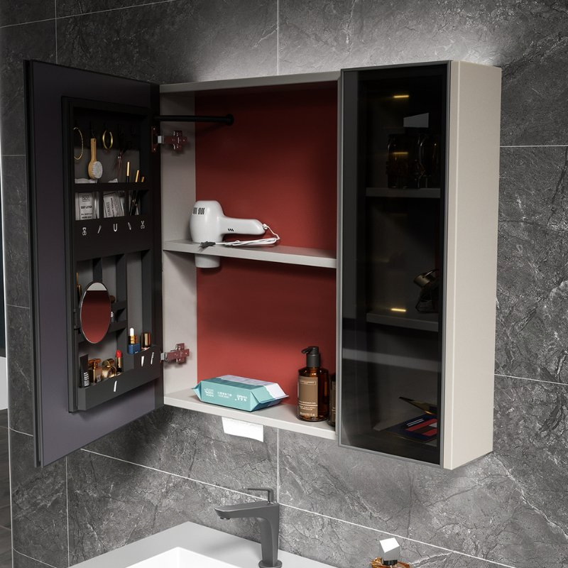Wall-Mounted Bathroom Vanity (36") -Quartz Top Single Sink &amp; Floating Design