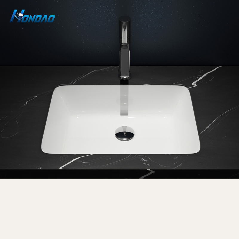 Factory Direct Solid Surface Countertop Undermount Bathroom Sink