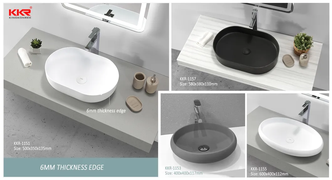 Solid Surface Basin Display 1
