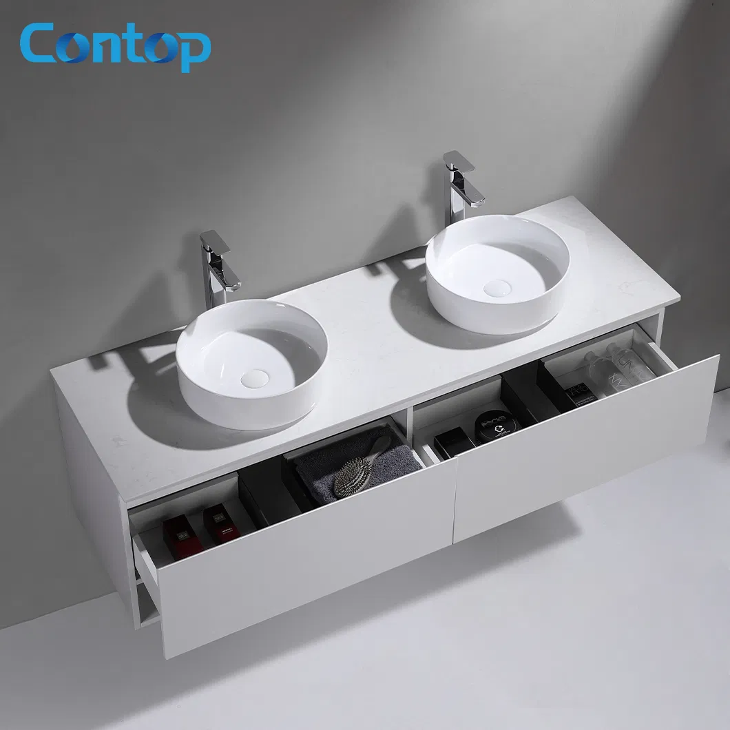 Wholesale Bathroom Double Sink Cabinet Bathroom Furniture Bathroom Vanity