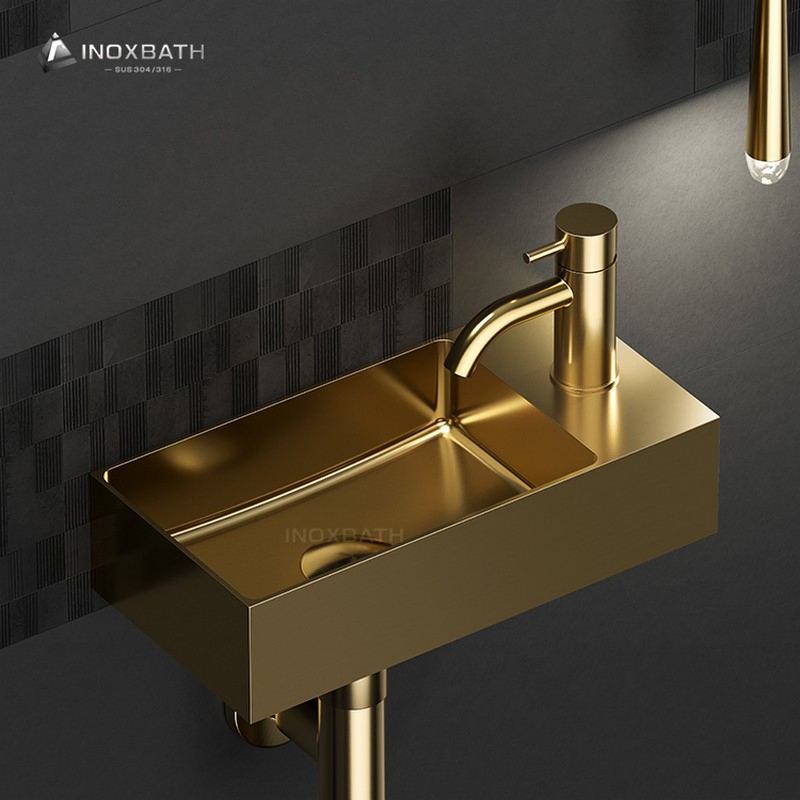 Exquisite Wall Mounted Stainless Sinks Bathroom Design Perfect for Us EU Brands
