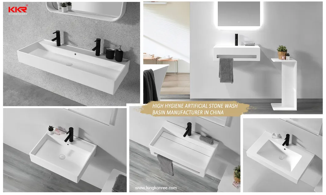 Solid Surface Basin Display 3