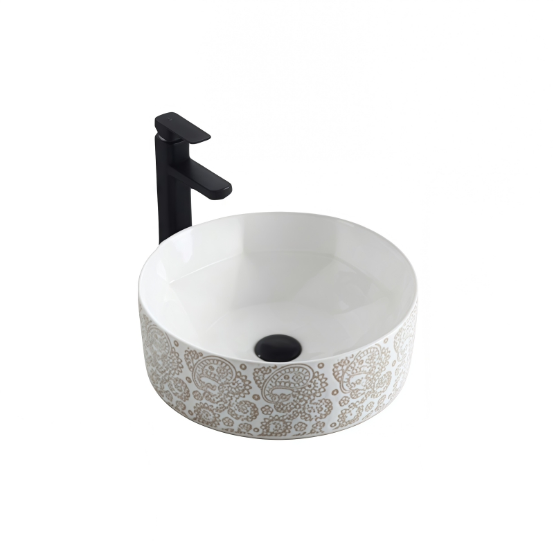 White Rectangular Basin Lavabo Wash Basin Above Counter Top Art Sink Bathroom Ceramic Vessel Sink for Hotel