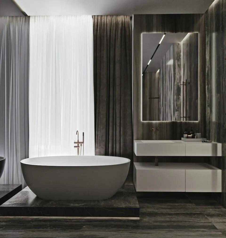 Modern Luxury Wall Mount Floating Cabinet Bathroom Vanity