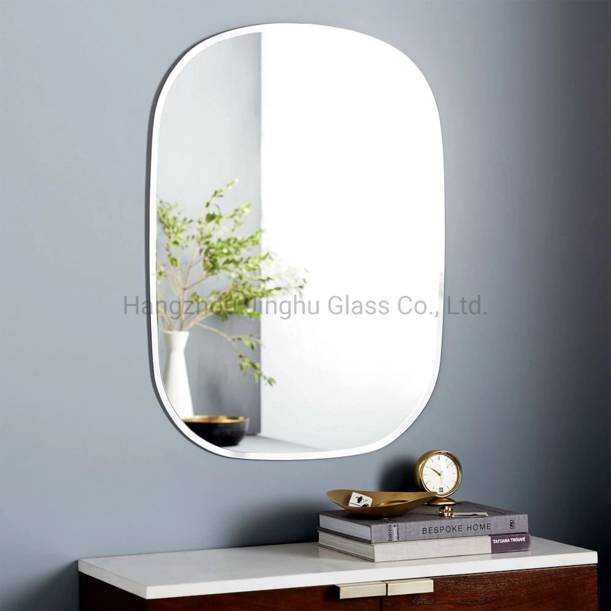 Wholesale Salon Hotel Home Decorative Smart Mirror Full Length Make-up Wall Mounted Beveled Frame Frameless Dressing Vanity Bathroom Mirror