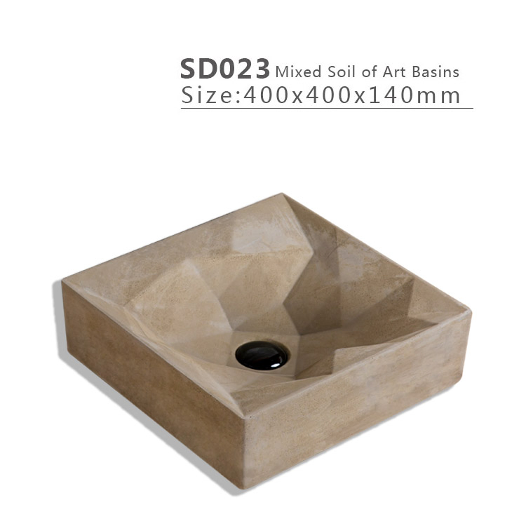 North America Simple Hotel White Color Wash Hand Porcelain Vessels Ceramic Undermount Bathroom Sink