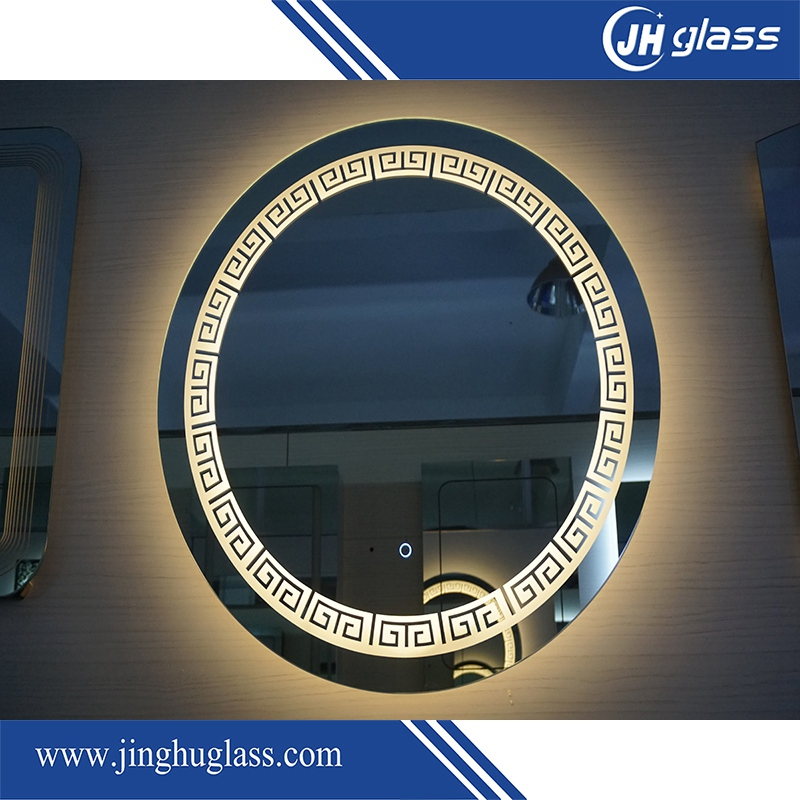 Modern Smart Touch LED Bathroom Mirror with Anti-Fog Feature