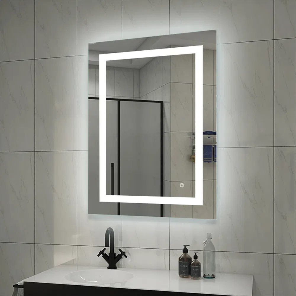Modern Smart Mirrors Touch Switch Rectangle Smart LED with Speaker Bathroom Mirror