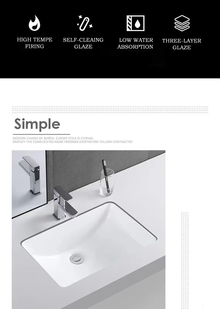 Ceramic Vanity Wash Hand Basin