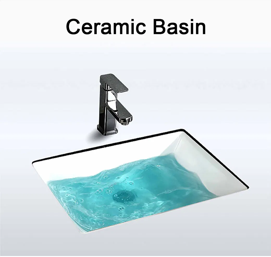 Oval Shape Undercounter Ceramic Basin