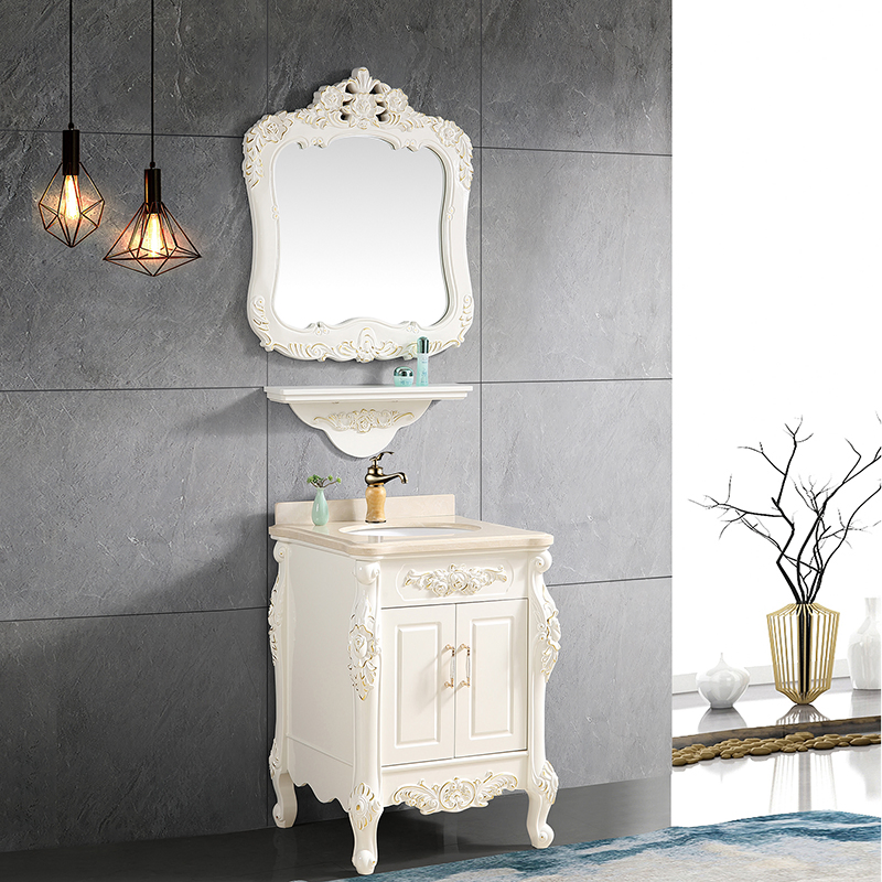 Hot Sale European Style Economic Bathroom Cabinet Modern Bathroom Vanity for Apartment
