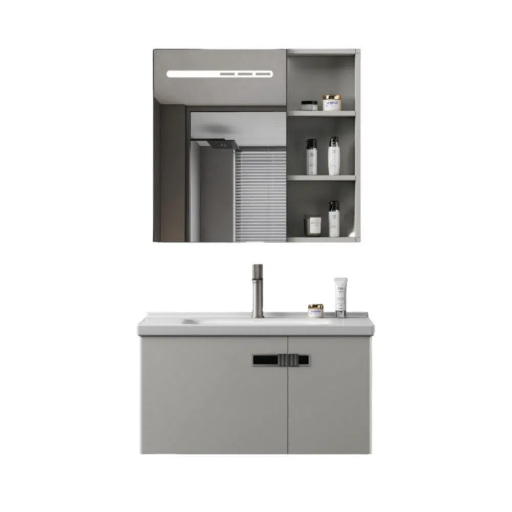 High Space Utilization High Load Bearing Capacity Sk-601 Modern Wall-Mount Bathroom Vanity