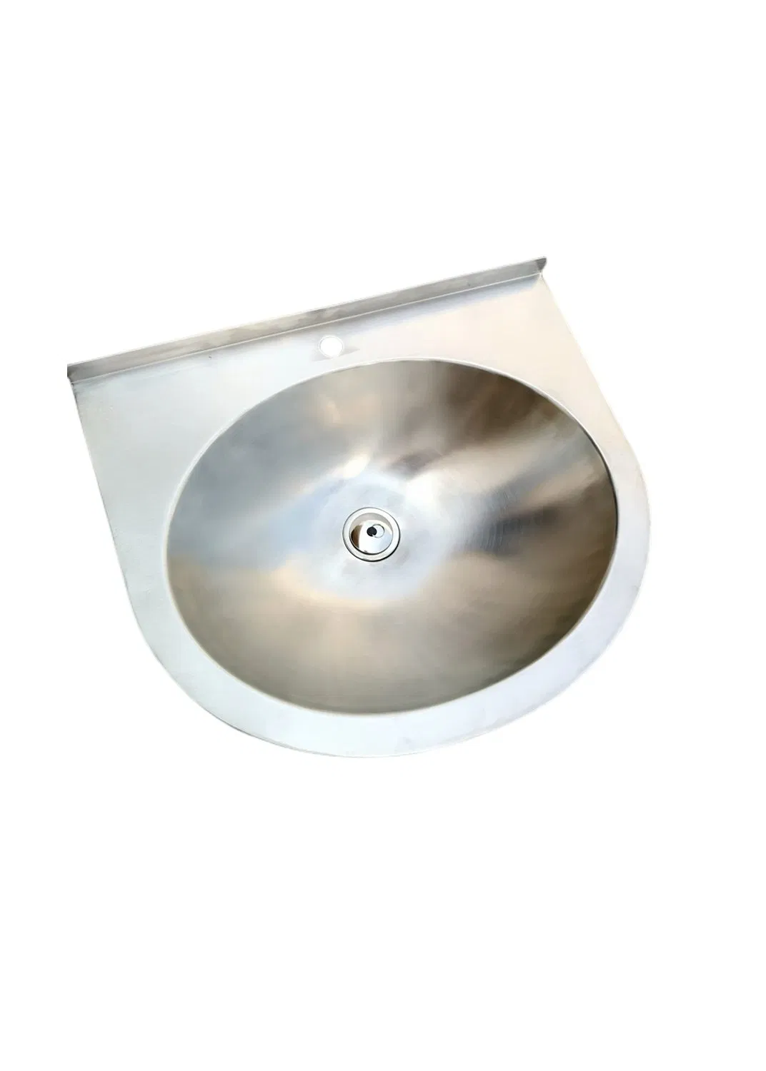 Contemporary Stainless Steel Wall-Mounted Sink for Stylish Bathrooms