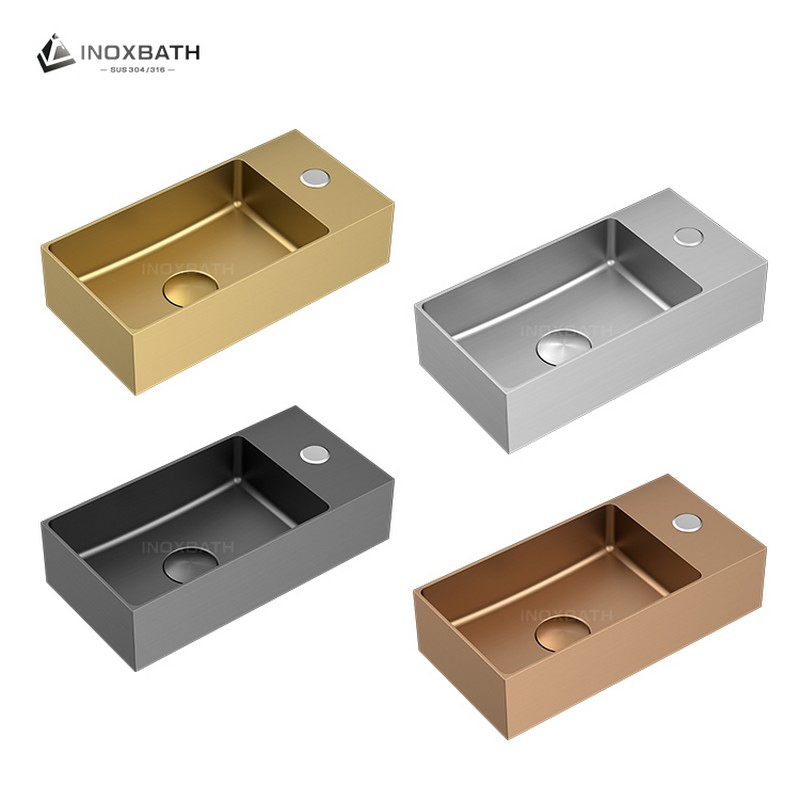 Exquisite Wall Mounted Stainless Sinks Bathroom Design Perfect for Us EU Brands